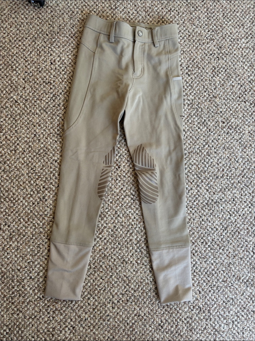 Kids Elation Riding Breeches in Tan